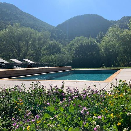 Estive Des Angelettes Piscine Chauffee Sauna Saint-Ferréol-Trente 外观 照片