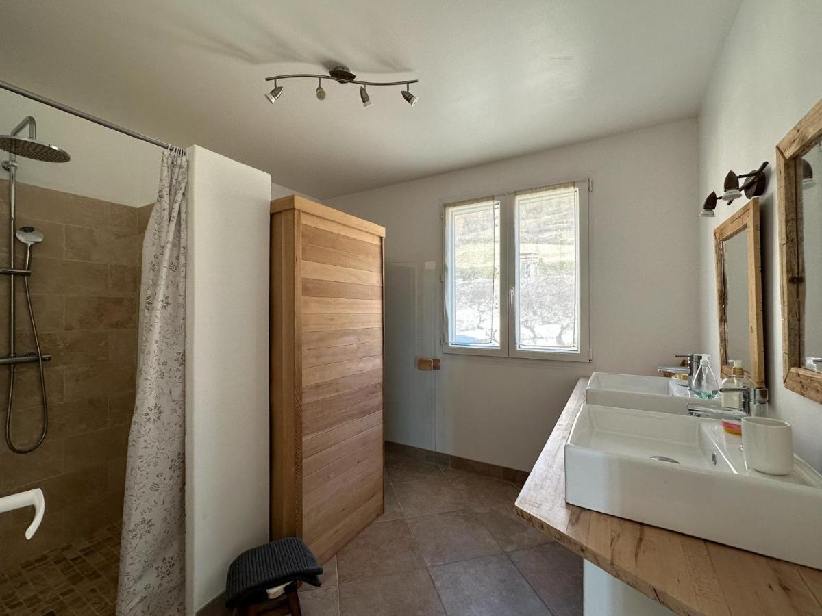 Estive Des Angelettes Piscine Chauffee Sauna Saint-Ferréol-Trente 外观 照片